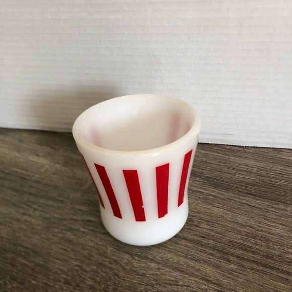Vtg Federal Glass Striped Mug - Picture 5 of 13
